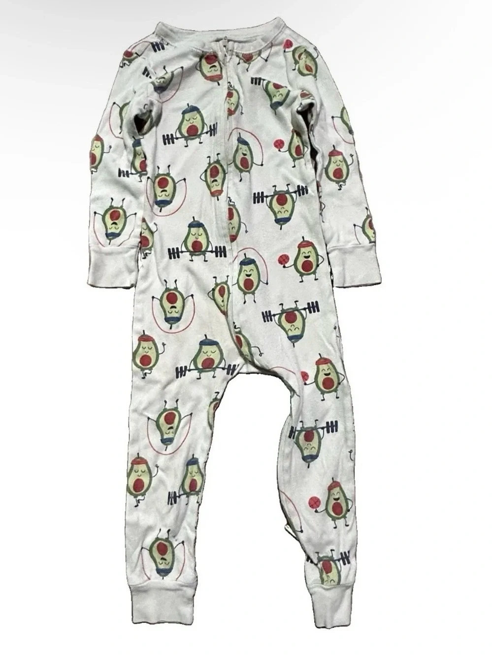 Toddler Girl Fleece Footie Pajamas Winter Cold Weather Size 2T